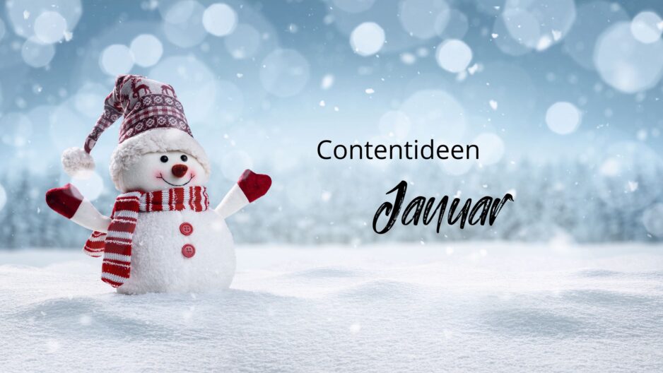 Contentideen Januar