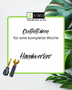 Contentideen für Handwerker